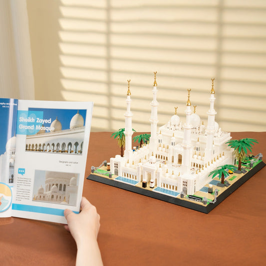 Sheikh Zayed Grand Mosque Building Blocks Set | 1463 PCS | 3.40 kg