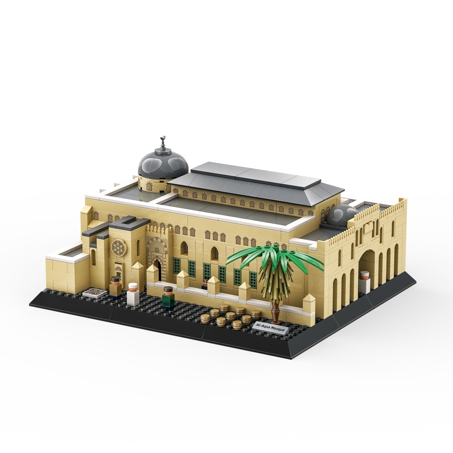 Al-Aqsa Mosque Building Blocks Set | 768 PCS | 2.90 kg