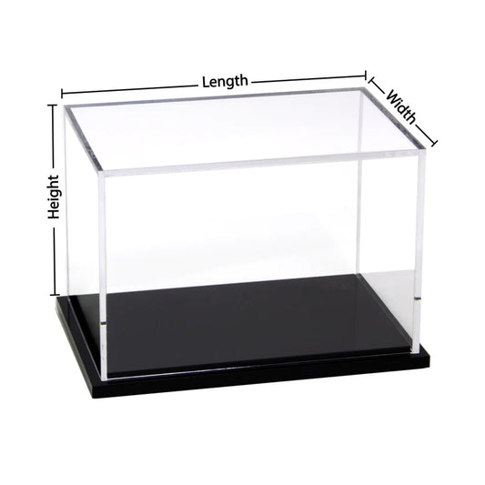 Acrylic Display Box with Black Base