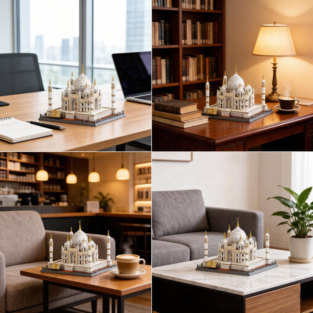 Taj Mahal Agra Building Blocks Set | 1113 PCS | 2.80 kg