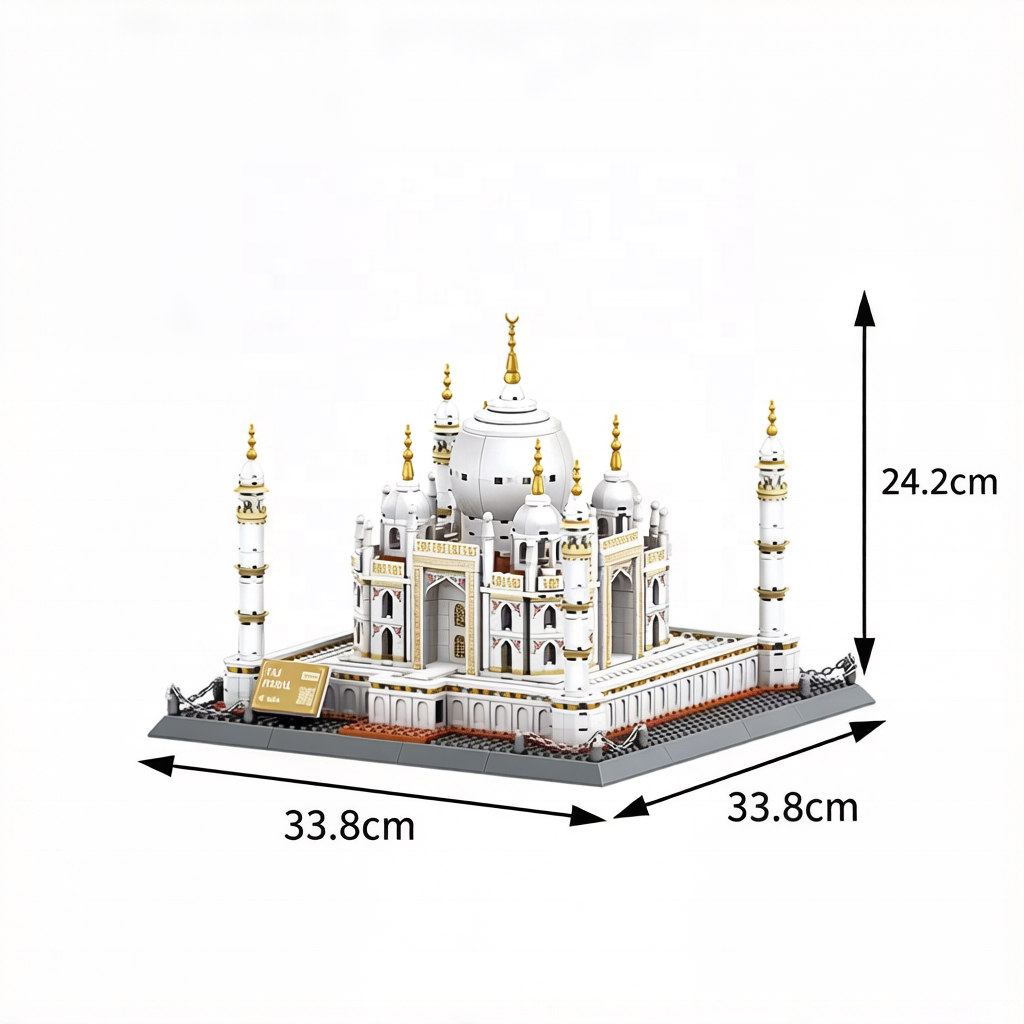 Taj Mahal Agra Building Blocks Set | 1113 PCS | 2.80 kg