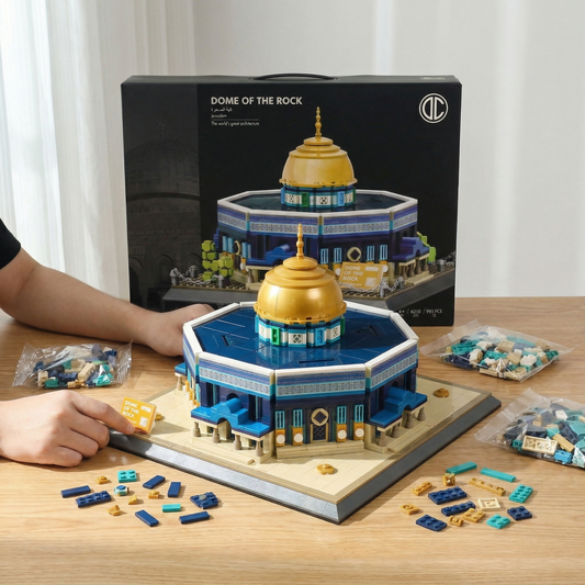 Dome of the Rock Building Blocks Set | 983 PCS | 2.42 kg