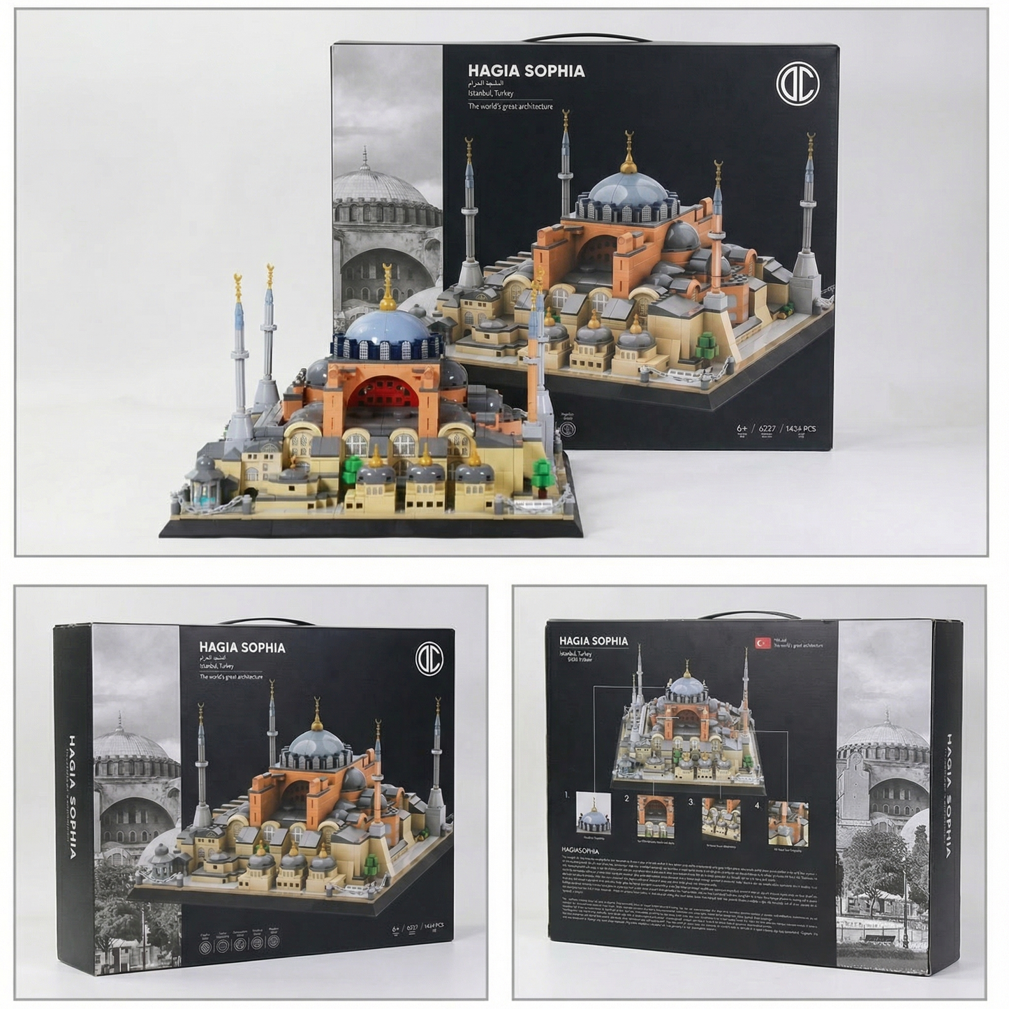 Hagia Sophia Istanbul Building Blocks Set | 1434 PCS | 4.37 kg