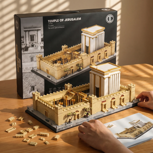 Temple of Jerusalem Building Blocks Set | 3233 PCS | 6.60 kg