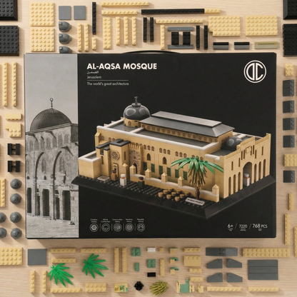 Al-Aqsa Mosque Building Blocks Set | 768 PCS | 2.90 kg